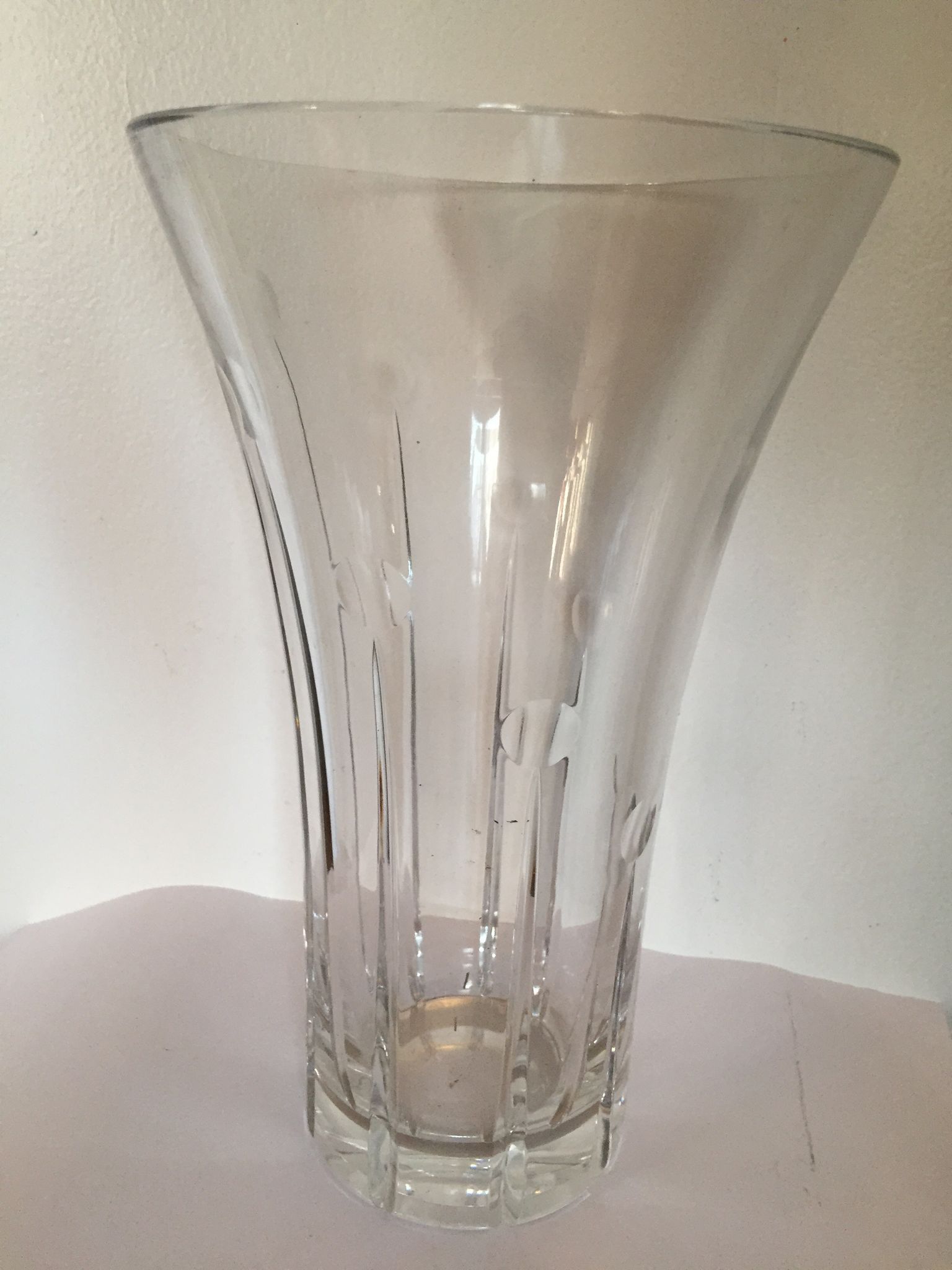 Crystal vase