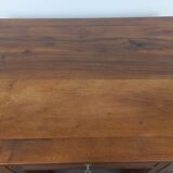 Walnut desk with drawers