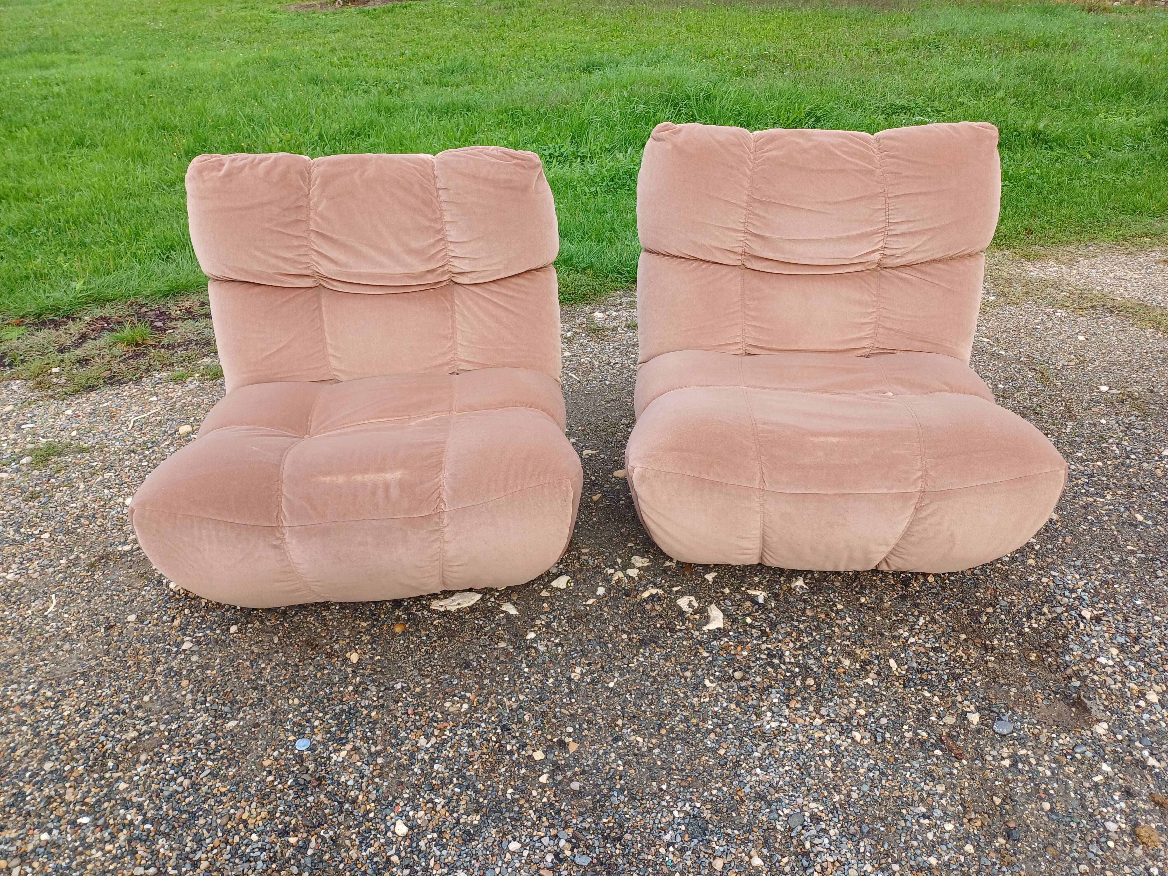 Pair of Circa 70's Armchairs