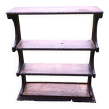 Old rustic wall shelf