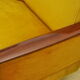 Mid-century velvet sofa daybed, 1960s
