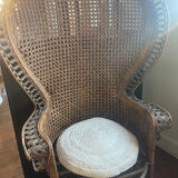 Fauteuil Emmanuelle en rotin