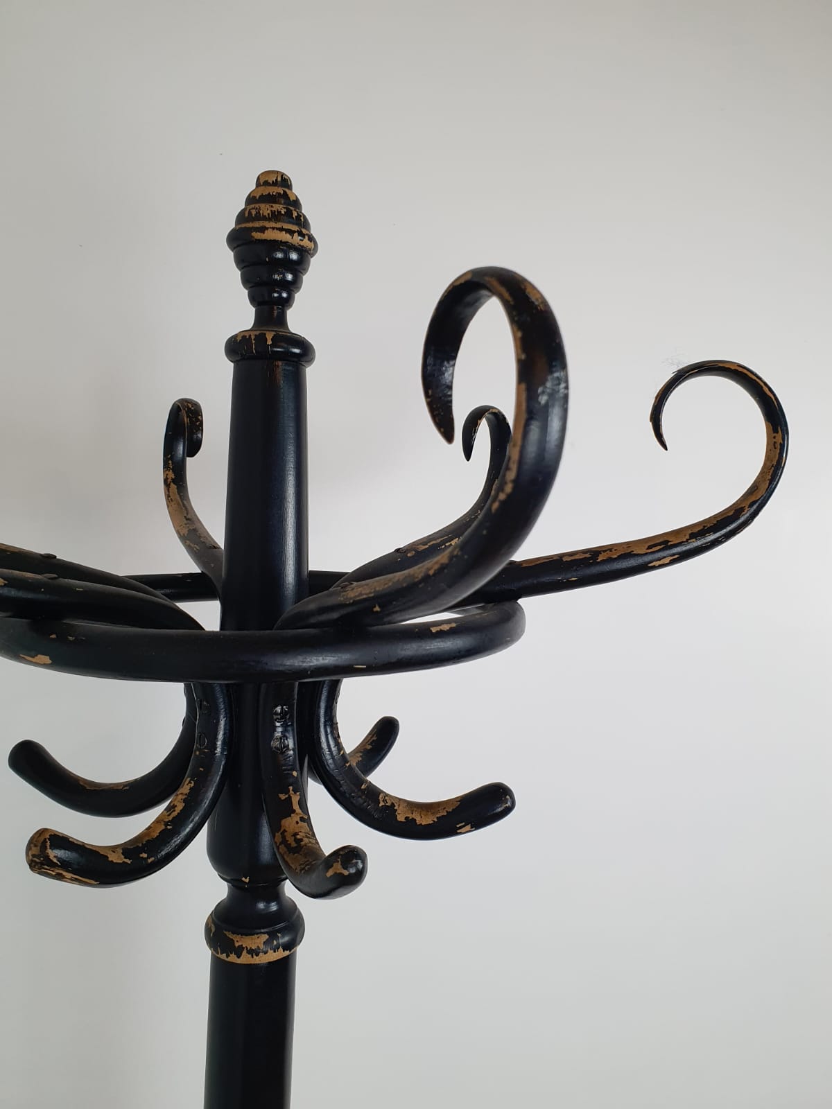 Coat rack parrot Thonet, curved wood 1930 - 40