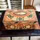 Painted wooden wedding box, early 20th century