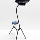 Animal-shaped pocket table in wrought iron and ceramic. France, 1960s.