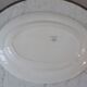 Oval flat Digoin Sarreguemines model "Andrée" 40s