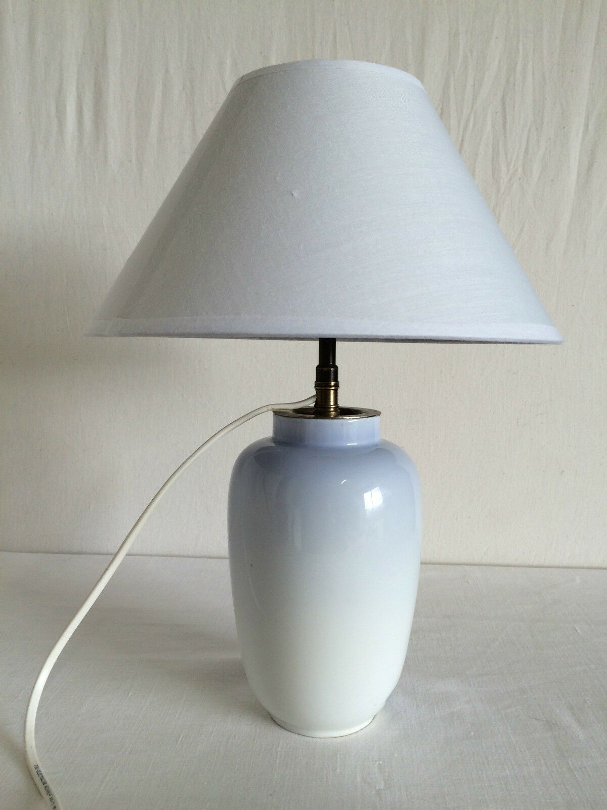 Royal Copenhage porcelain lamp