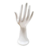 White soliflore hand