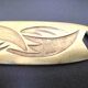 Art Nouveau bronze paper cut by Rischmann