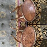 Pair of Louis XV marquetry bedside tables