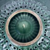 Vintage openwork ceramic cup signed 1950 XL