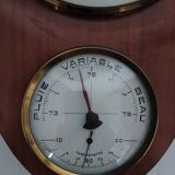Manufrance barometer wall clock