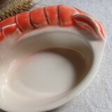 6 ramekins/cassolettes lobster slush culinary ceramics, by Charles Amand, 1960/70