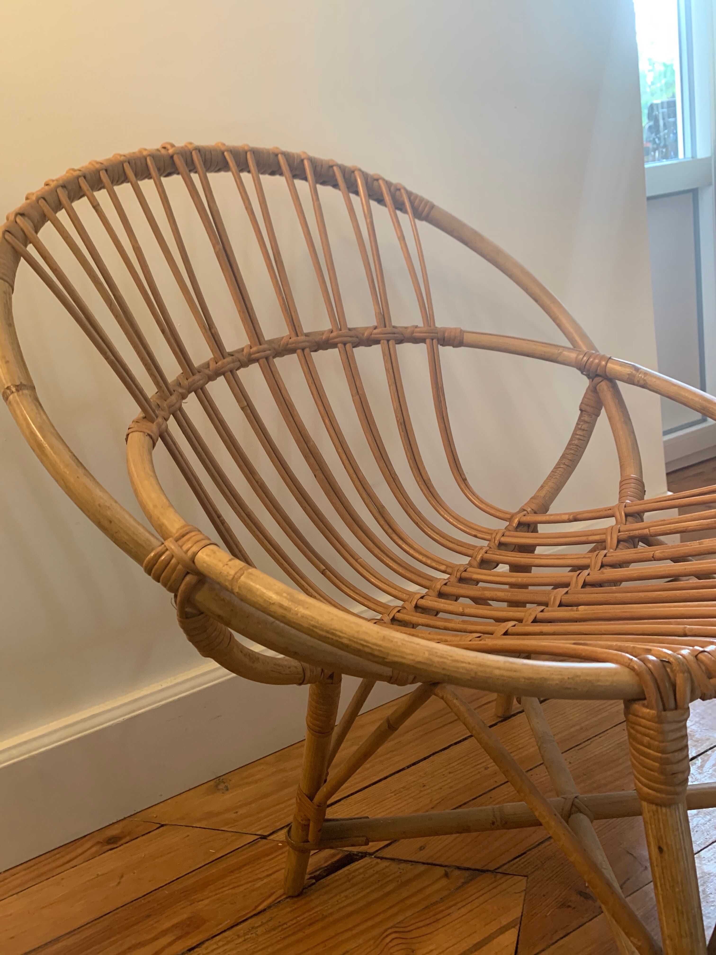 Fauteuil rotin
