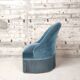 Blue toad armchair