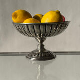 Silver-plated metal compote 1920