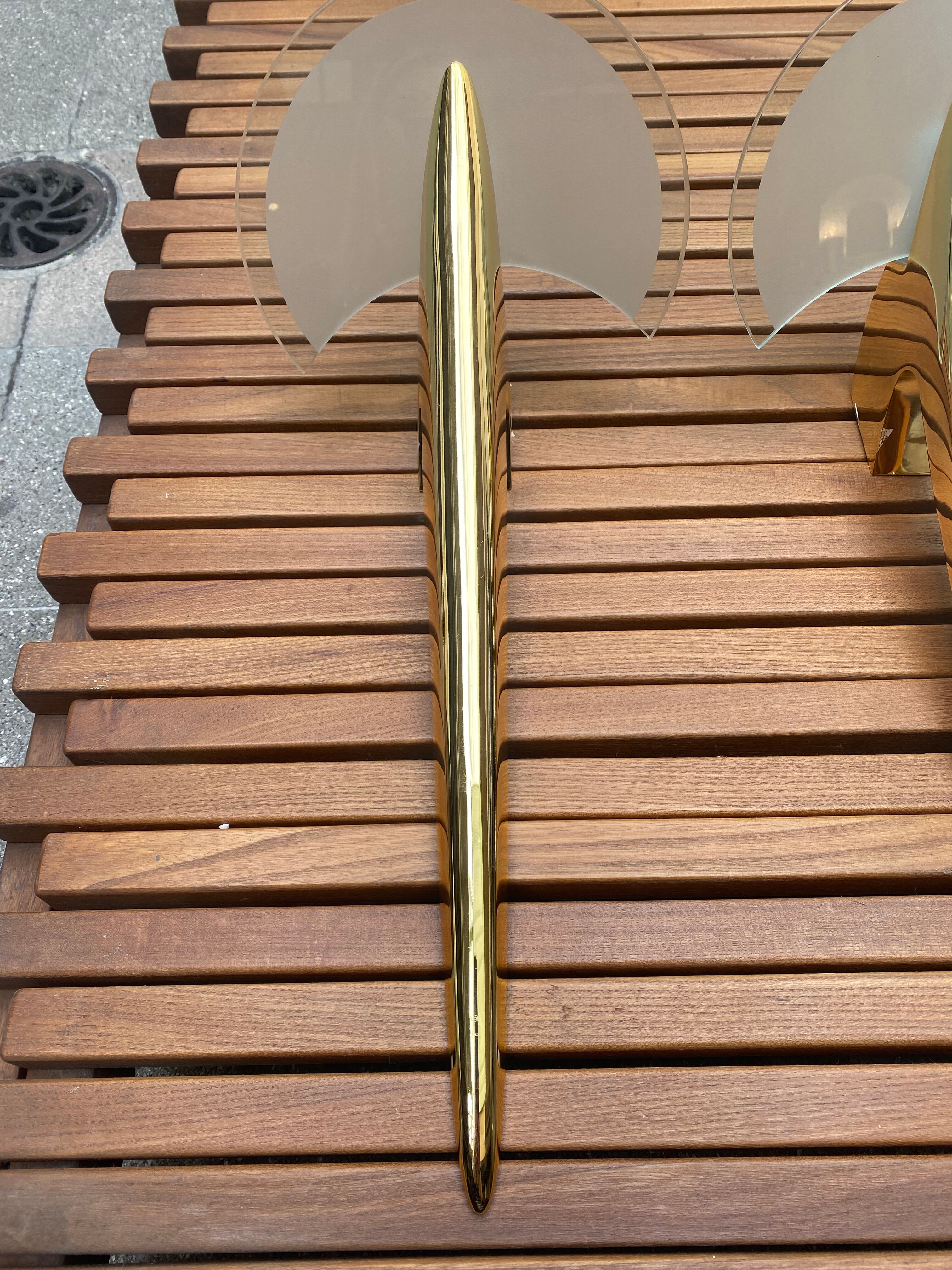 Pair of Alien wall lamps - Metalarte - 2000s