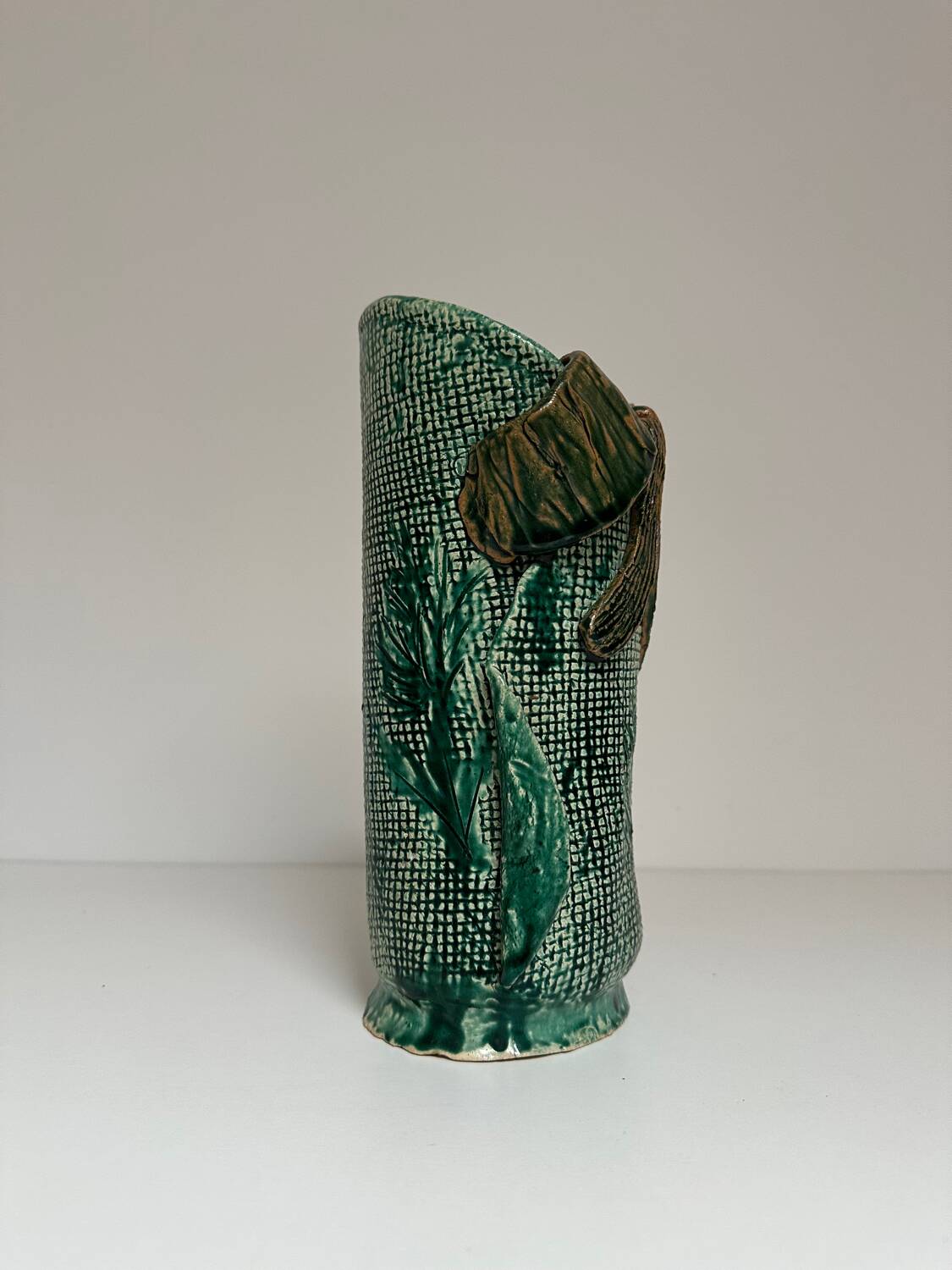 Glazed ceramic vase, 1970