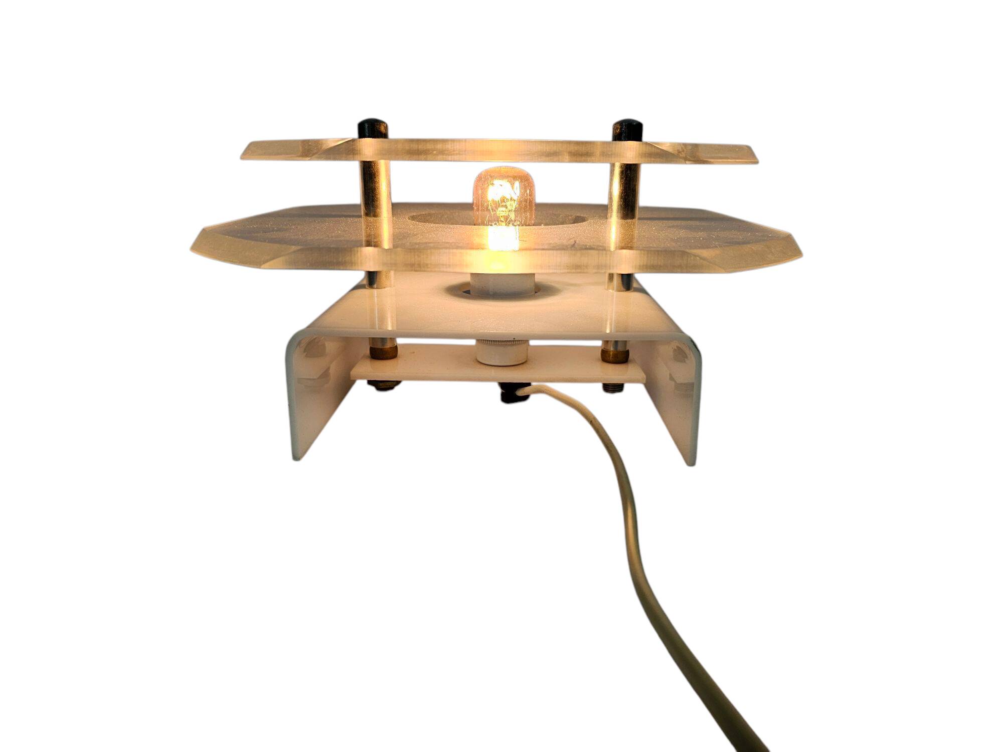 Herda Verlichting BV - Space Age - wall lamp - acrylic - plexiglass - 70s