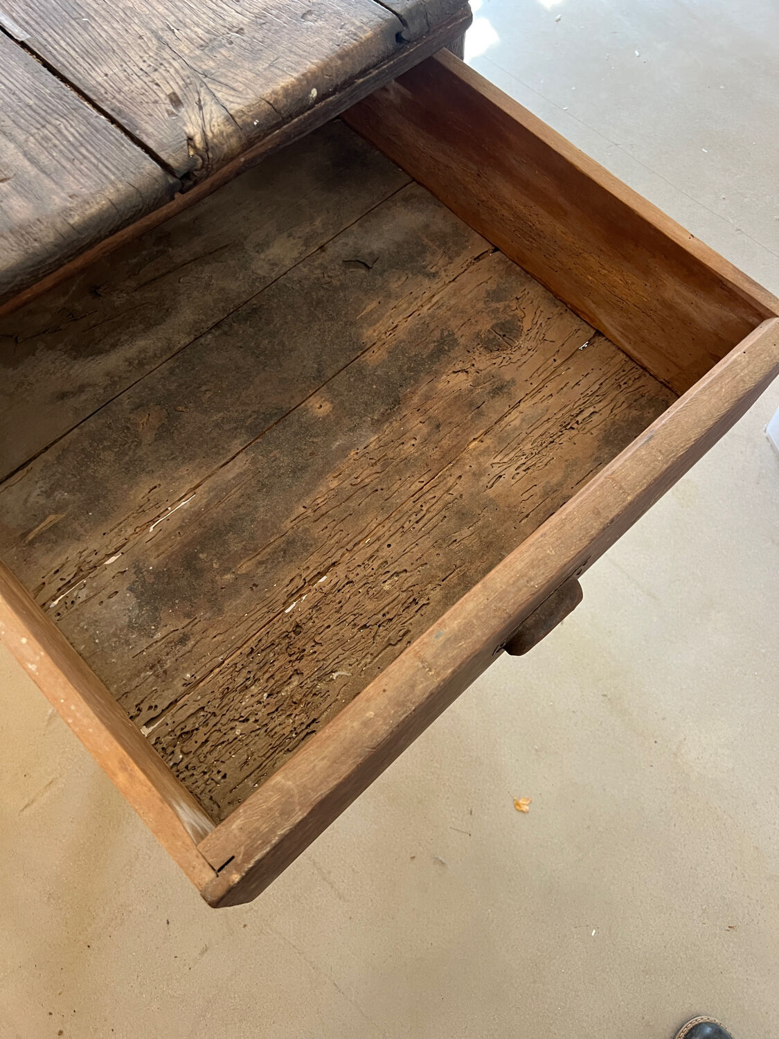 19th-century Breton farmhouse table