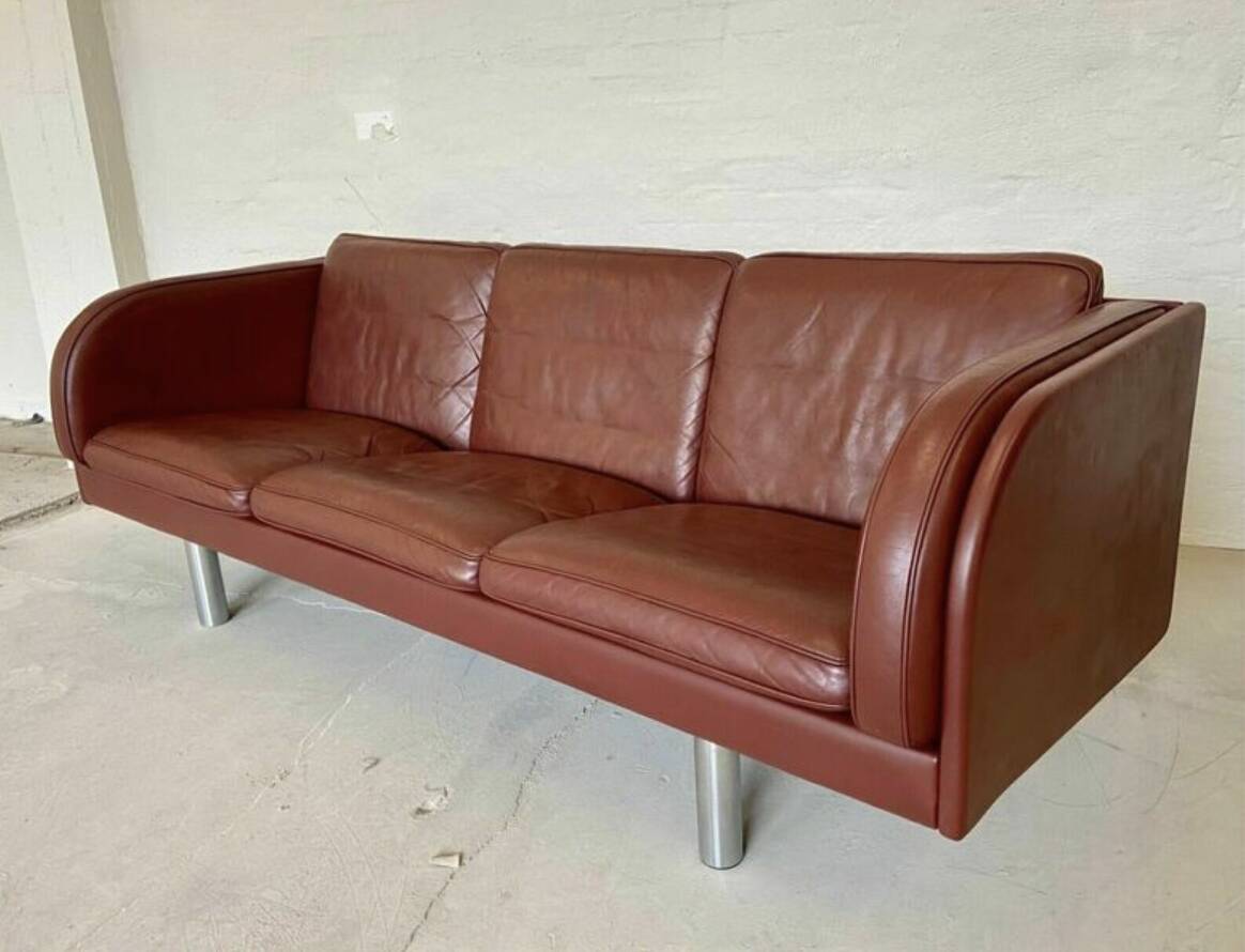 Vintage Danish Jørgen Gammelgaard For Erik Jørgensen Sofa Model Ej20/3