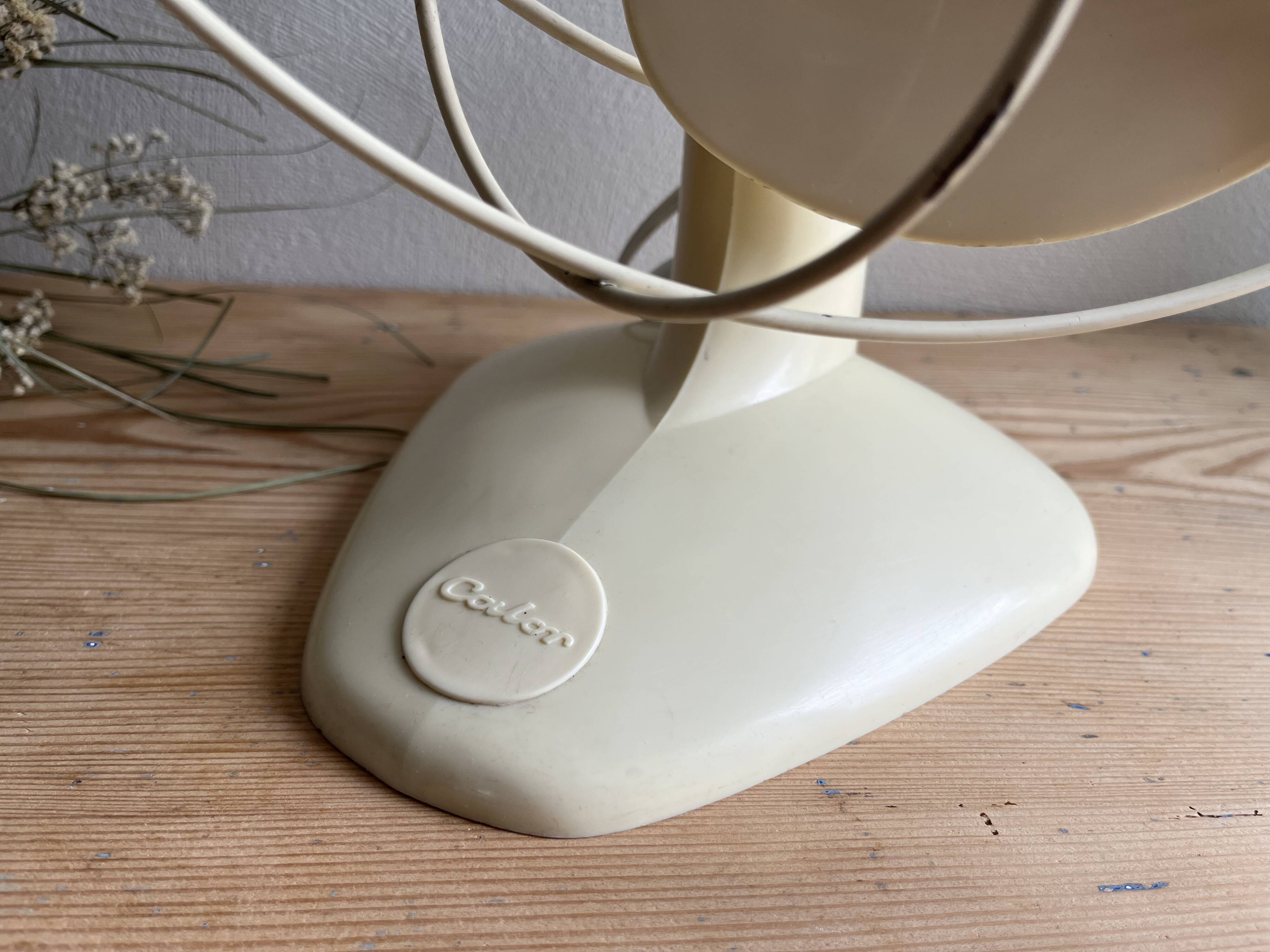 Vintage beige Calor fan
