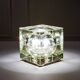 Cubosfera Glass Table Lamp attributed to Alessandro Mendini, Italy, 1968