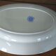 Porcelain oval serving dish Moulins des Loups