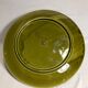 Cheese platter gien france ceramic with handle brass