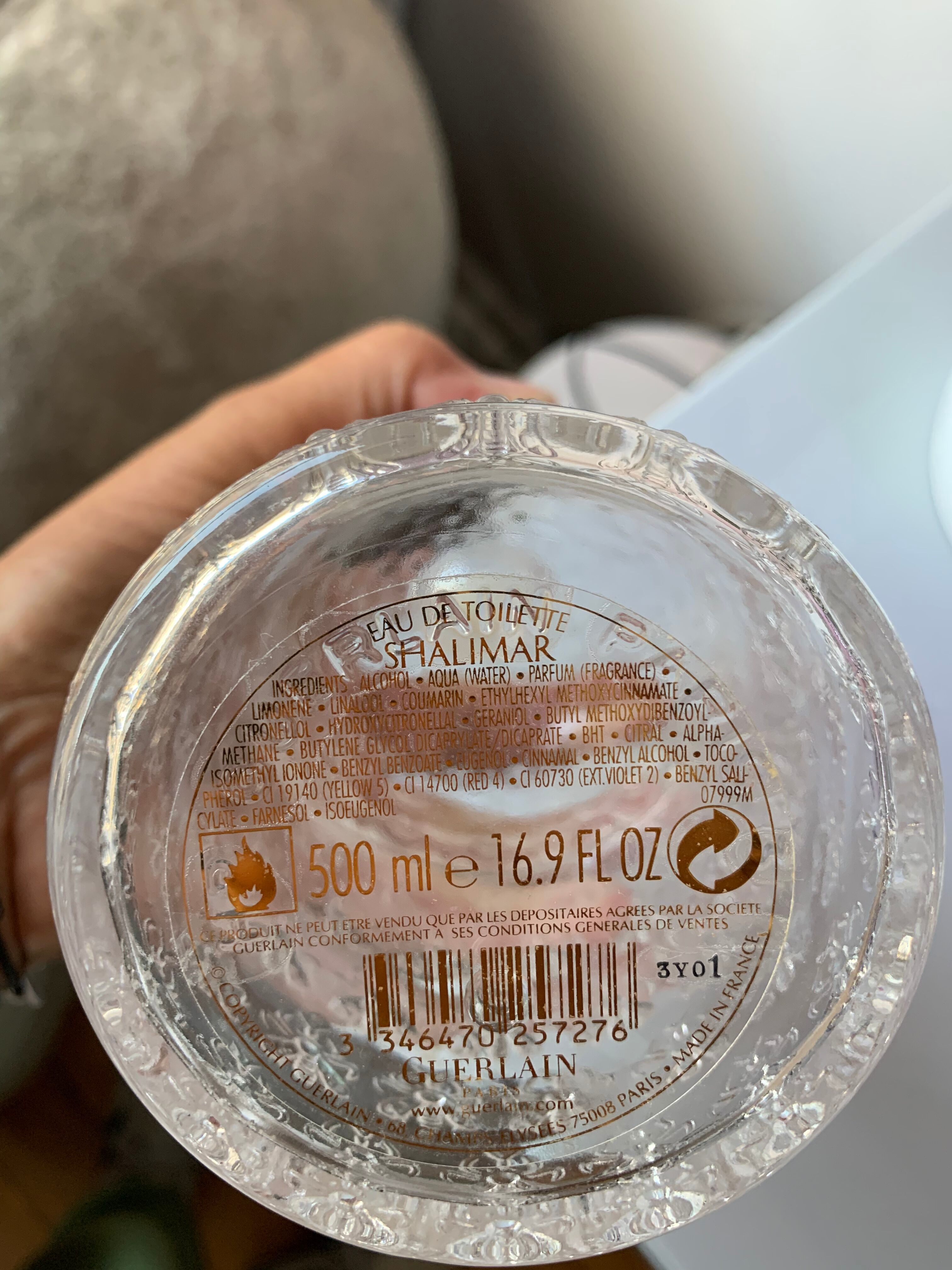 Old Guerlain perfume bottle