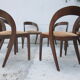 Série de 6 chaises "gondole"