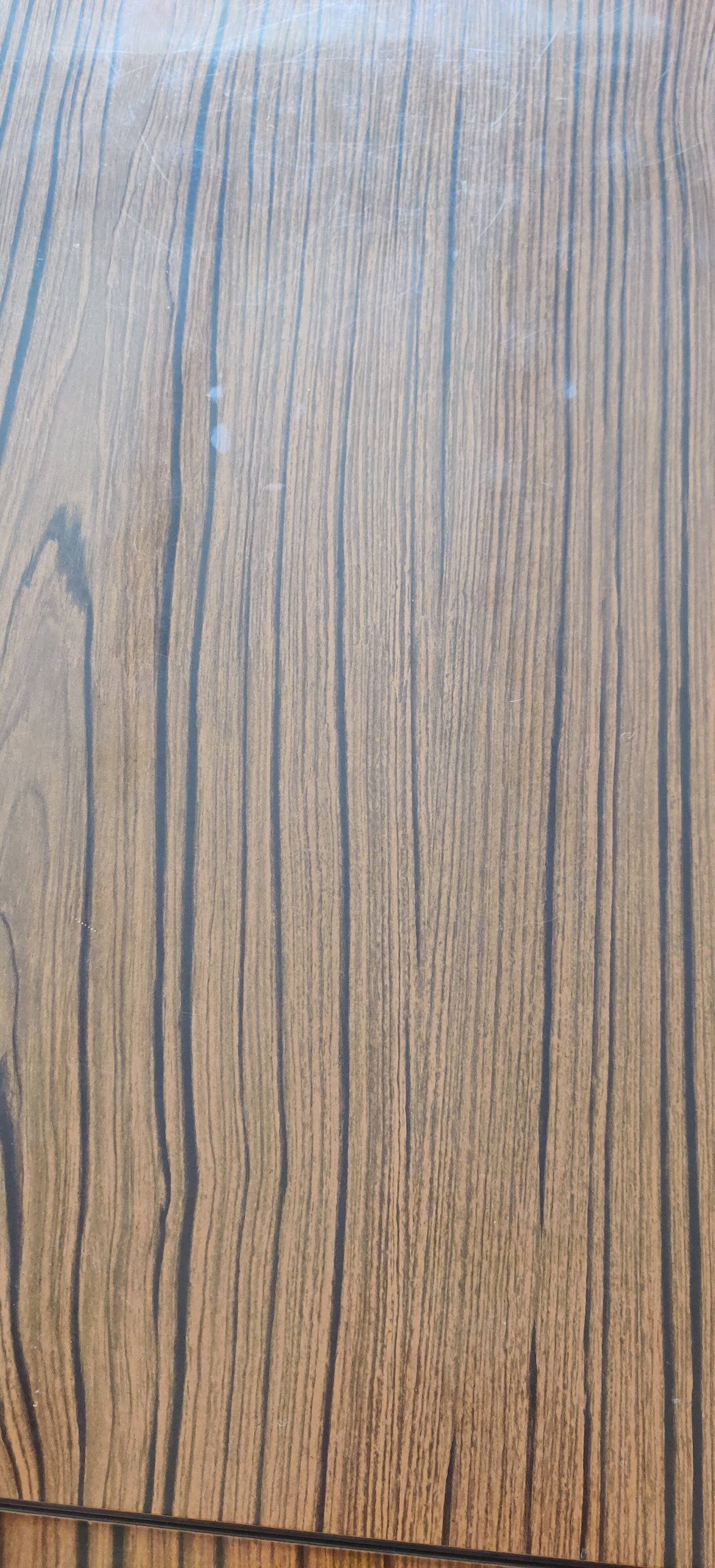 Vintage brown formica table