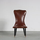 Pair of side chairs from Italy, 1950s