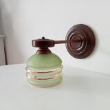 50s art deco wall light