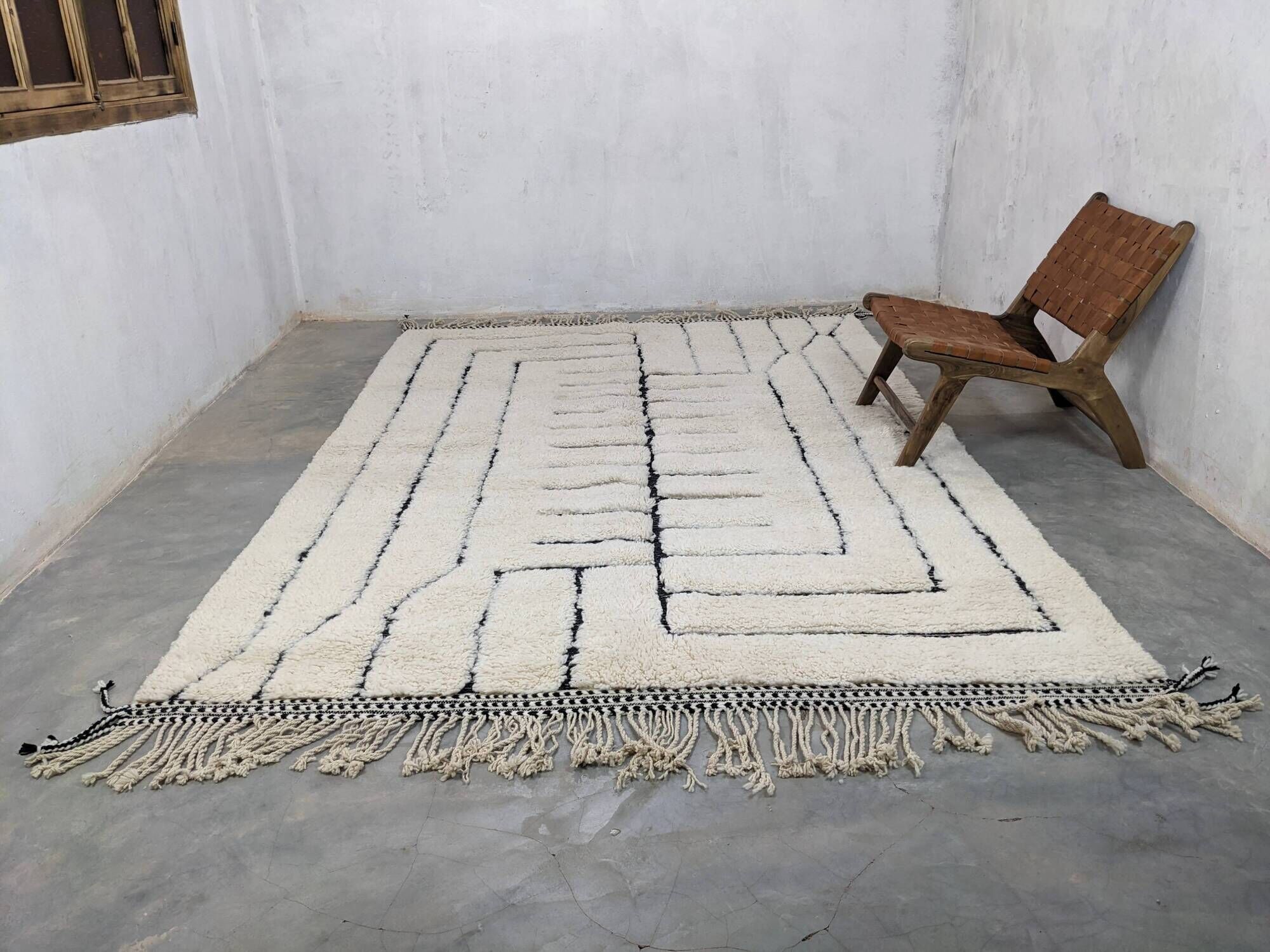 Large Beni Ouarain rug, 305 x 210 cm || 10.01 x 6.89 feet, G-303