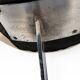 Ensemble Euro Steel International Space Age : Table Verre & 4 Chaises