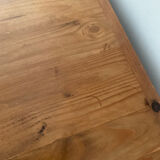 Table basse de ferme en chêne