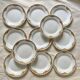 Céranord St Amand dinner plates from the 40s and 50s