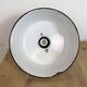 Industrial Petrol Enamel Factory Lamp with Cast Iron Top, 1960s