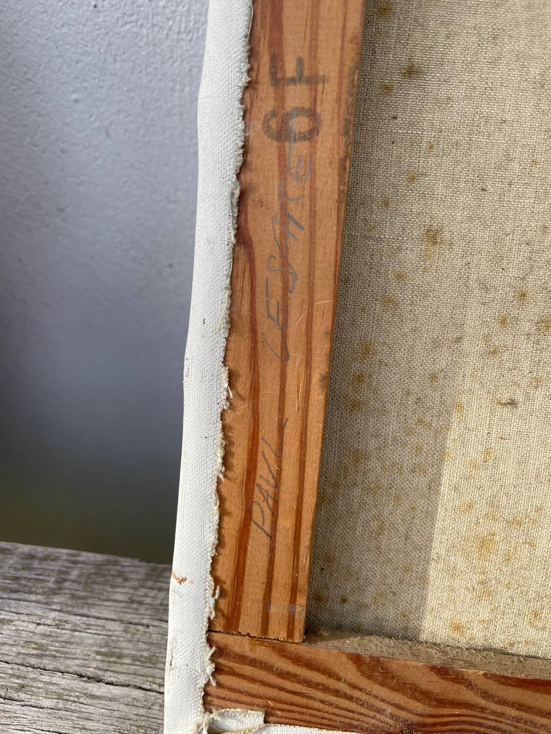 Still life oil on canvas with vegetables