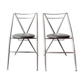 Paire de chaises modèle Cinderalla de Yamakato