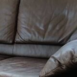 Roche Bobois leather sofa
