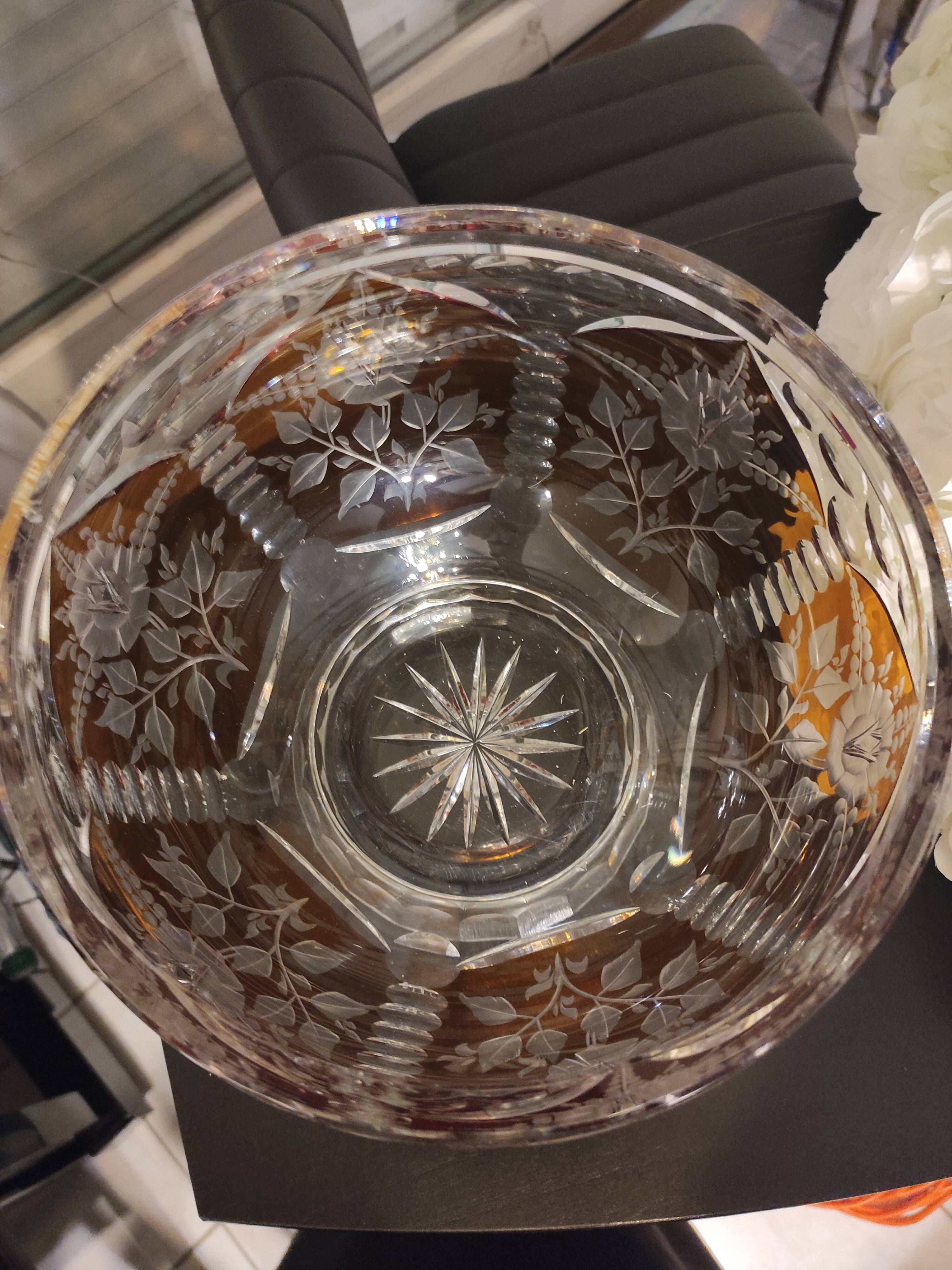Centre de Table en Cristal