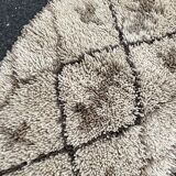 Moroccan berber carpet Beni Ouarain 65x200 cm