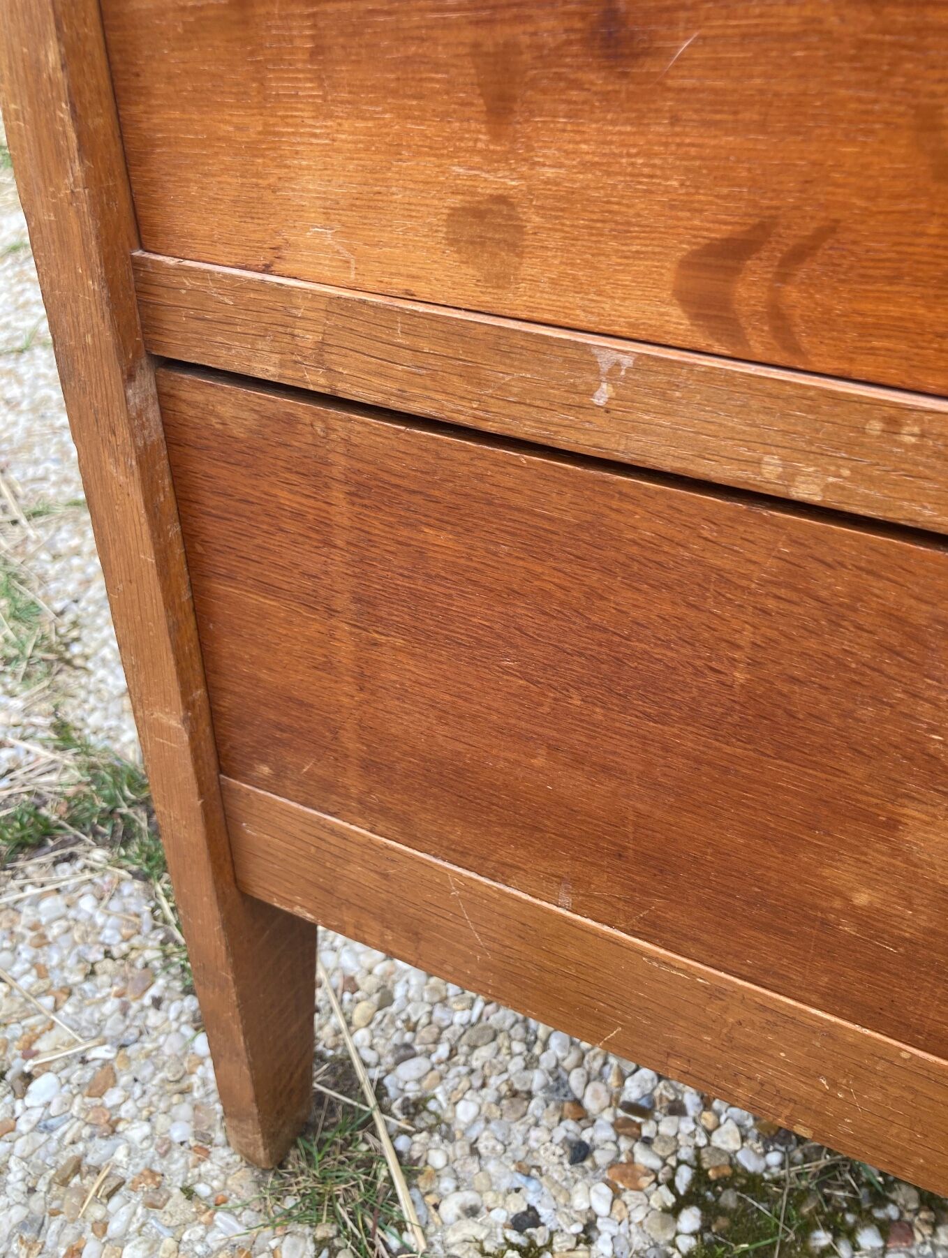 Vintage knitted bonnet feet compass