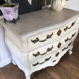 Patinated style chest of drawers