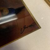 Eugénie Frecot “Still Life With Fruits” Oil On Paper Signed