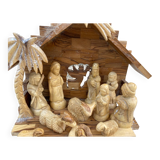 Creche en bois d’olivier de Jérusalem