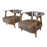 Set of 2 'Fantasy Island' Lounge Chairs by Kurt Bayer, 1980's