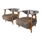Set of 2 'Fantasy Island' Lounge Chairs by Kurt Bayer, 1980's